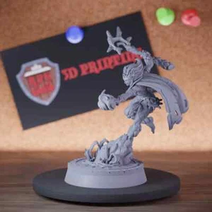 Rock Warlock Miniature Elf Artificer Dungeons and Dragons Mini DnD 5e TTRPG - Picture 1 of 8