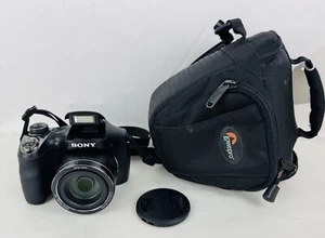 Sony Cyber-Shot DSC-H300 20,1 MP Black0 fotocamera digitale e custodia - funzionante - Foto 1 di 11