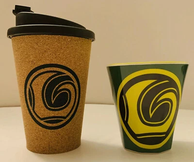 MARVEL JAPÓN: Taza de café y bebida de viaje de corcho reutilizable: Avengers Loki Laufyson Foto 1 de 4
