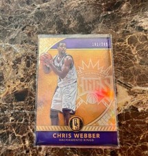 2016-17 Panini Gold Standard /269 Chris Webber Card #185 HOF