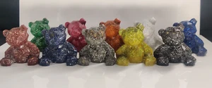 Childrens Orgone Sacred Geometry Bear Phone Stand Holder Bionized Sand EMF 5G 6G - Picture 1 of 24