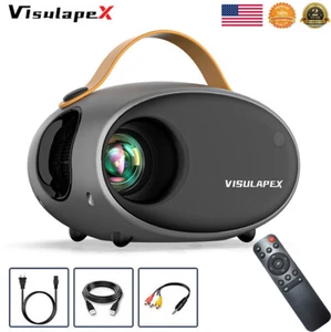 1080P Projector 25000LMS 4K 3D 5G WiFi Bluetooth Video Home Cinema 250" Display - Picture 1 of 13