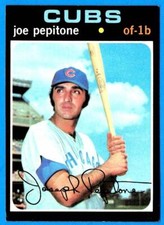 Joe Pepitone 1971 Topps #90 Chicago Cubs (ex) A