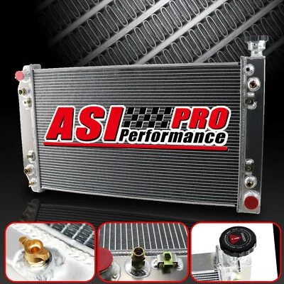 4-Row  Radiator Fits Chevrolet C1500 K1500 2500 GMC P3500 1988-95 1989 - Image 1 of 4