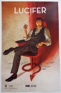 Póster de TV promocional original de 11""x17"" SDCC 2015 San Diego Comic Con como nuevo - Imagen 1 de 1