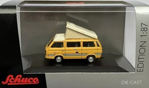 Volkswagen VW Bus T3 Camper Westfalia Joker - Schuco 26090 scala 1:87 IMBALLO ORIGINALE/nuovo - Foto 1 di 2