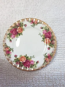 Royal Albert Old Country Roses piatto burro pane 6,25 osso Cina INGHILTERRA 1962 - Foto 1 di 12