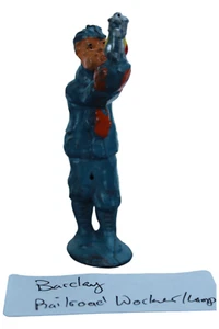 Vintage Barclay Manoil Lead Railroad Worker Figure Signal Lamp - Picture 1 of 4