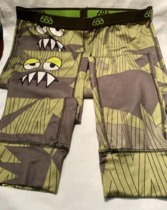 686 Snaggletooth Base Layer Bottoms Leggings Girls L/ Women’s S 28” X 25” - Picture 1 of 5