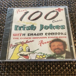 SHAUN CONNORS - 100 Irish Jokes - CD - **BRAND NEW/STILL SEALED** - Picture 1 of 2