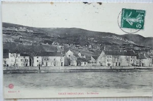 Sault Brenaz 01 CPA Le Pérolier 1908 - Picture 1 of 2
