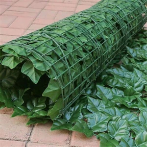 1x3M Garten Sichtschutz Zaun Efeu Hecke Künstliche Sichtschutzzaun Wandbegrünung - Bild 1 von 13
