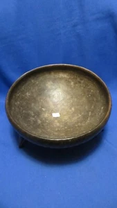 antique Mayan Mexican pre columbian 450-600 A.D. footed bowl pottery sculpture / - Picture 1 of 9
