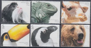 PORTUGAL Sc # 2435-40 CPL MNH - ANIMALS of the LISBON ZOO - Picture 1 of 1