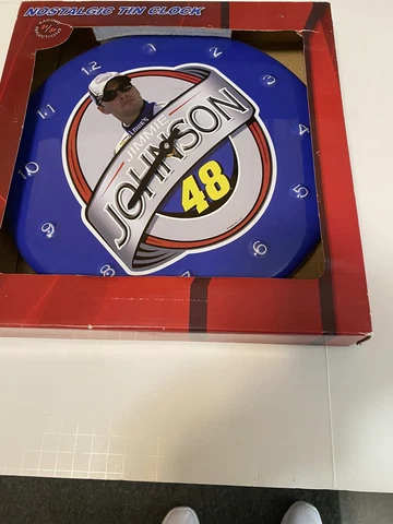Jimmy Johnson No. 48 Plastic Clock Cover