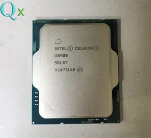 12Th Gen Intel Celeron G6900  LGA 1700 CPU Processor 3.4GHz Dual Core 46W