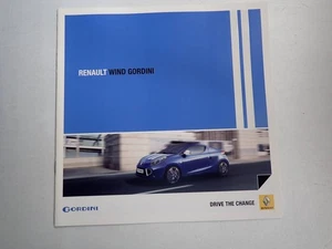 Renault Wind Gordini WIND GORDINI Limited Edition Catalog March 2012 OP#CPU1-485 - Picture 1 of 6