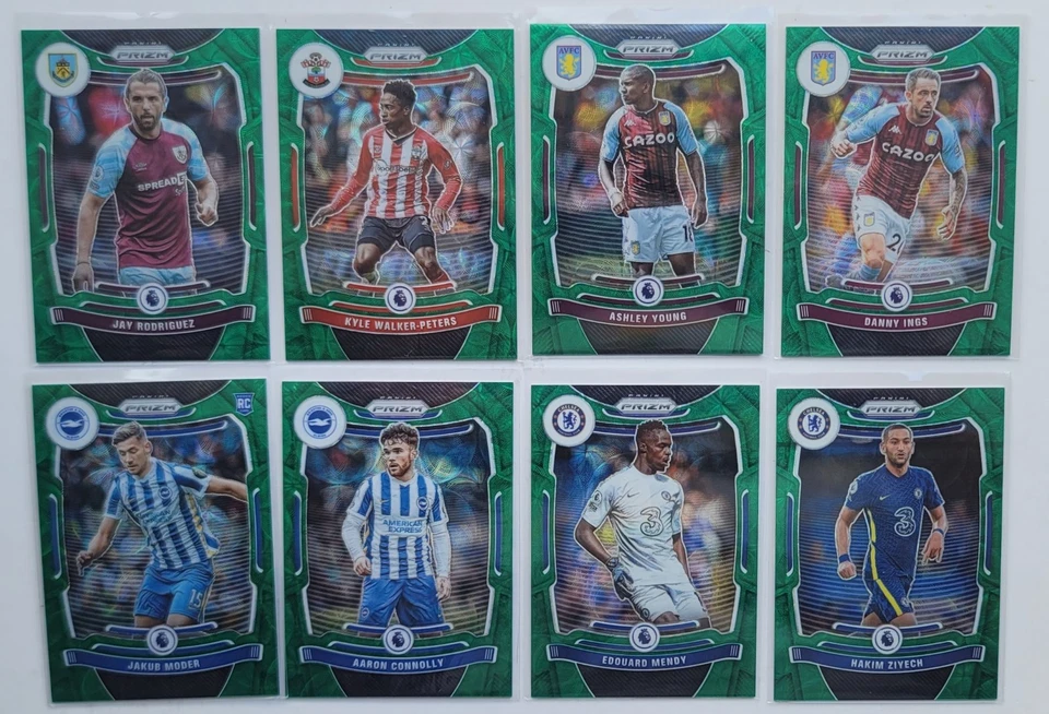2021-22 Panini Prizm Premier League Base Prizms Choice Green /9 - singles - Image 1 of 1