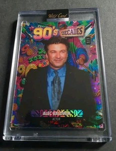Alec Baldwin Wild Card Decades #1/1 NM 90s - Picture 1 of 2