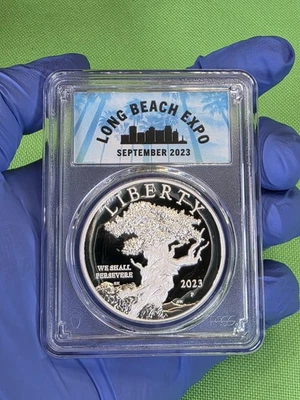 2023-P American Liberty Silver Medal - PCGS PR69DCAM First Strike - Image 1 of 2
