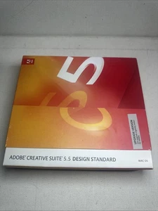 Adobe Creative Suite 5.5 CS5.5 Standard Mac OS X Full Retail DVD - Picture 1 of 5