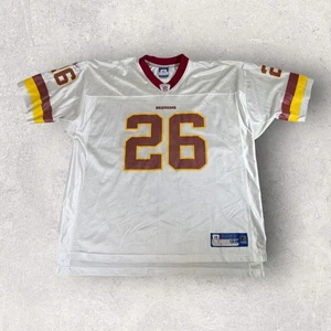 Camiseta de fútbol vintage Reebok Washington Redskins Clinton Portis #26 talla 2XL - Imagen 1 de 11