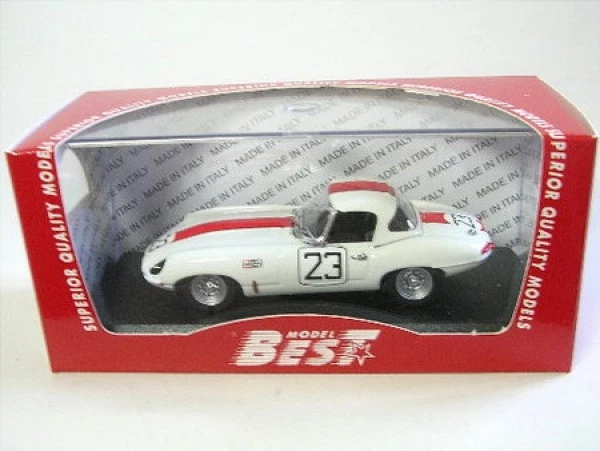 Jaguar E Spider N. 23 Sebring 1963 (Leslie - Morrill) 1:43 Migliore - Immagine 1 di 1