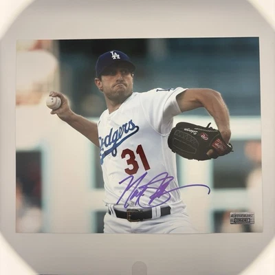 Max Scherzer Signed Autographed 8x10 Photo COA Los Angeles Dodgers  Blue Jays - Image 1 of 4