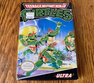Teenage Mutant Ninja Turtles complete in box nintendo nes original tmnt game - Picture 1 of 9