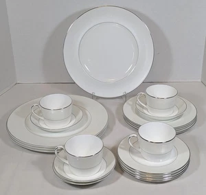 20pc L'Huillier For Royal Doulton Etoile Platinum  FOR SALE TO ANIZZA17 ONLY - Picture 1 of 1