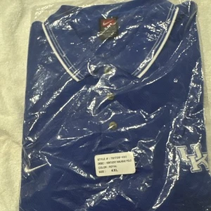 Nike Mens UK Kentucky Wildcats Polo Short Sleeve Shirt 4XL NWT - Picture 1 of 5