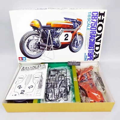 Tamiya 1/6 Honda CB750 Racing Type Big Scale Series n.3 kit non assemblato NUOVO - Immagine 1 di 4