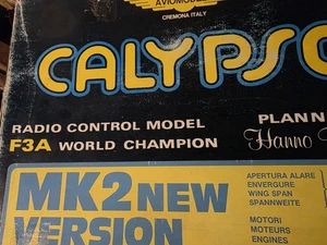Aviomodelli Calypso RC Airplane Kit New Open Box - Picture 1 of 5