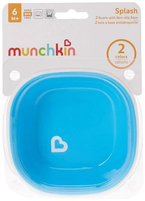 Munchkin Spritzschalen /1xBlau Klein u. Groß, 1xGrün Klein u. Große - Bild 1 von 4