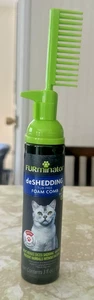FURminator Deshedding Tub Free Foam Comb For Cats No Water Bathing NEW! - Picture 1 of 4