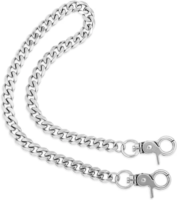 Pants Chain for Men Women, Heavy Duty Metal Keychain Punk Wallet Chains Purse Ch - Image 1 of 4