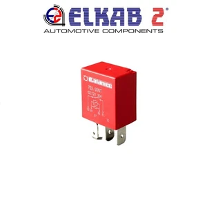 RELÈ Rosso Fiat, Alfa, Lancia, 12V 30A 702. 50NT 4 Contatti Italamec  ORIGINALE - Picture 1 of 6