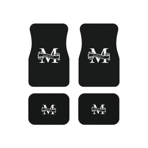 Personalisierte Autoteppiche mit Monogramm - 4-teiliges Fußmatten-Set nach Maß - Bild 1 von 6