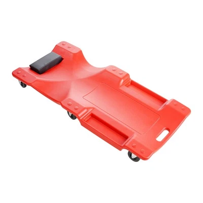 36 inch Mechanic Plastic Creeper Board Lie Rolling Wheel Garage 350 lbs HDPE - Image 1 of 4