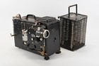 J03J03- Zeiss Ikon Stummfilmprojektor wohl N16 Nr. W79089 und Gleichrichter