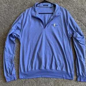 Pullover Turtleson Cuarto Cremallera XXL Azul Savannah Harbor Golf Ligero - Imagen 1 de 21