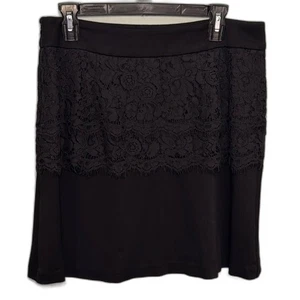 CABI soirée double layer lace ruffle skirt Size 10 - Picture 1 of 5