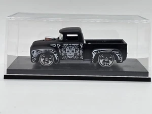 2025 HOT WHEELS BLACK CUSTOM 1956 FORD TRUCK #233 CELEBRATIONS - Picture 1 of 7