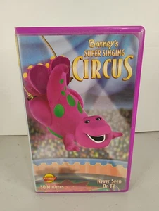 Barney - Super Singing Circus (VHS, 2000) - Picture 1 of 3