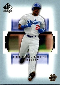 2003 SP Authentic #62 Fred McGriff - Picture 1 of 2