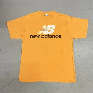 Camiseta De Colección New Balance Para Hombres XL Naranja Logo Atlético Camiseta Gráfico Clásico - Imagen 1 de 13