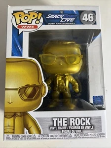Funko Pop! THE ROCK 46 SMACK DOWN LIVE 20 ANIVERSARIO (ORO) POP - Imagen 1 de 6