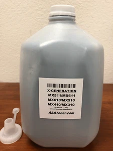 (1KG/1,000g) BULK Toner Refill for Lexmark MX511 MX611 MX610 MX510 MX410 MX310 - Picture 1 of 2