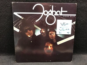 (D) FOGHAT / VINYL LP / STONE BLUE / BEARSVILLE 6977 / STERLING / (VG+) (VG++) - Picture 1 of 3