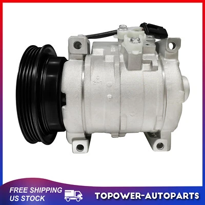 AC A/C Compressor For 2001-2010 Chrysler PT Cruiser 2003-2005 Dodge Neon SX - Image 1 of 4